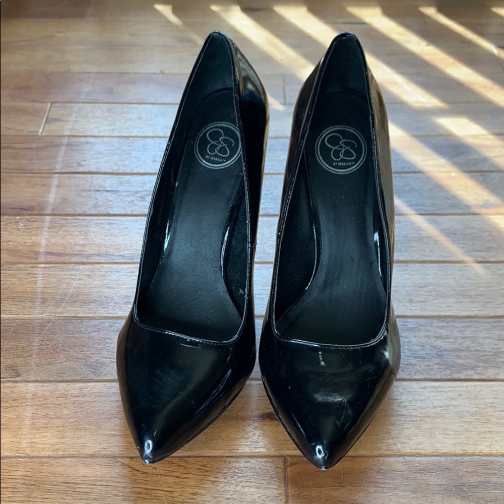 Jessica Simpson Black Heels